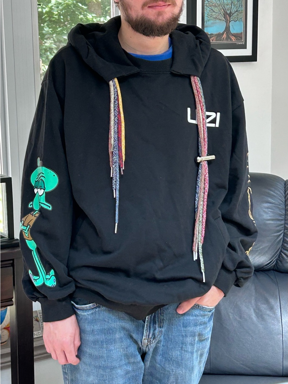 LINZ multi-cord Ambush style hoodie